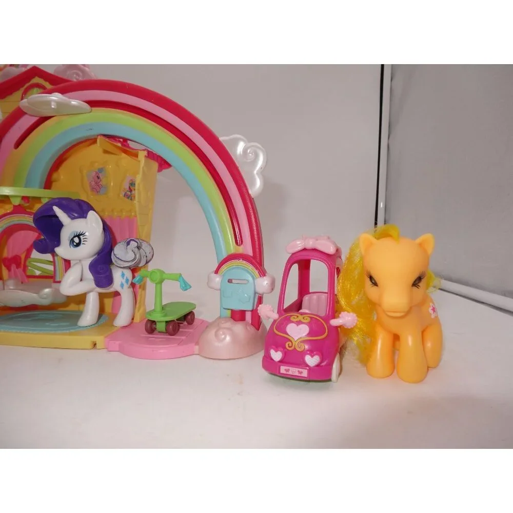 My Little Pony Rainbow Dash Playset and Pinkie‎ Pie Car My Little Pony's